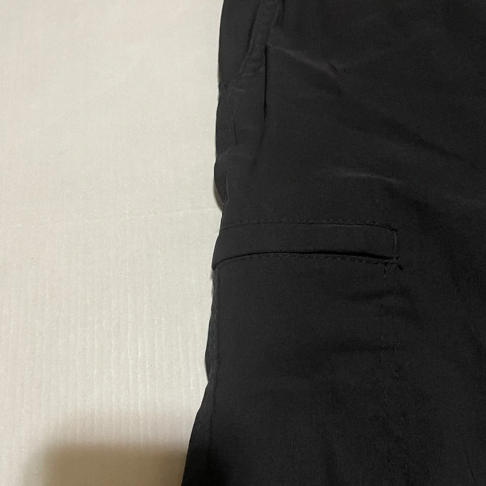 UB Tech Mens Pants Size 36‎ X 31 Pocket Cargo Black Straight Nylon Classic Fit